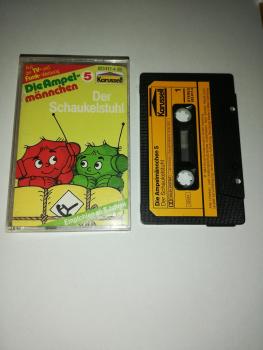 Die Ampelmännchen Folge 5 Der Schaukelstuhl Schwarz mit Gelben Aufkleber 823417-4 Karussell(Innencover mit Stempel versehen)